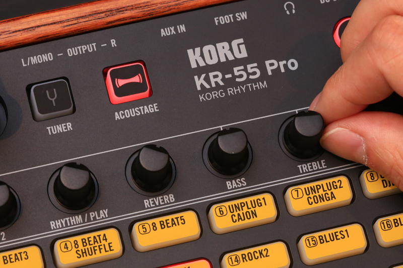 【KORG「KR-55 Pro」を徹底レビュー】気軽に弾き語りセッションが楽しめる多機能型リズムマシン
