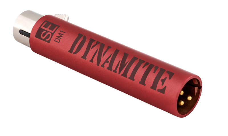 フックアップ、スリムなアクティブ・ライン・プリアンプsE Electronics「DM1 DYNAMITE」をリリース