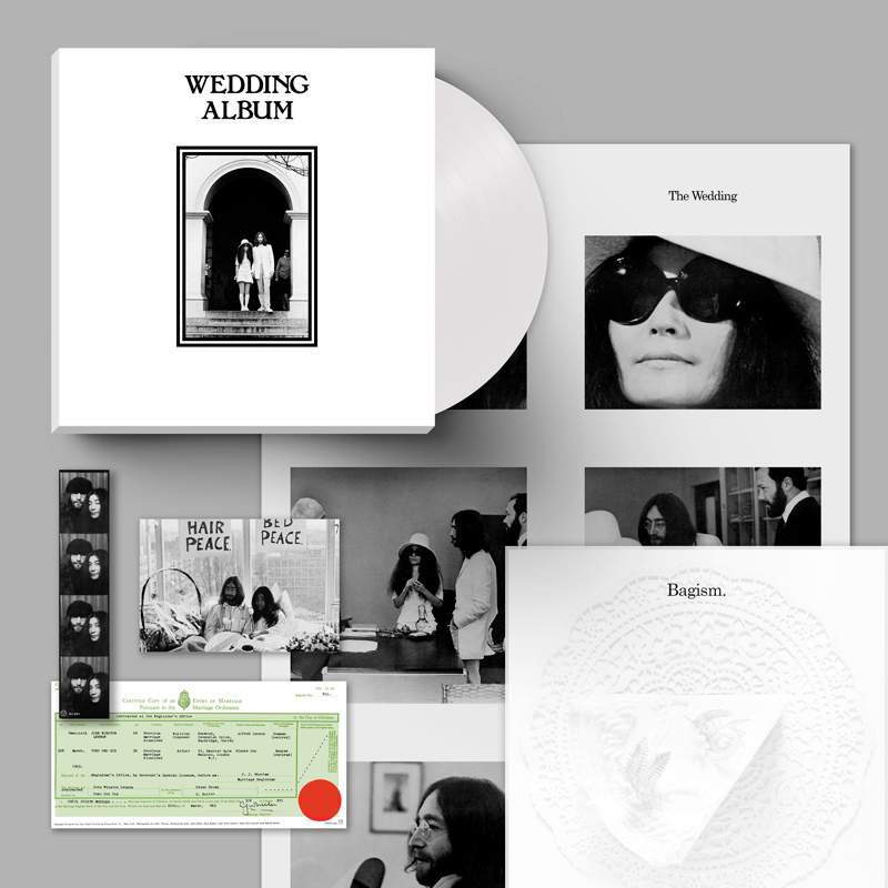 ジョン・レノン＆ヨーコ・オノ、結婚50周年記念『ウェディング・アルバム50周年記念盤』の発売が決定