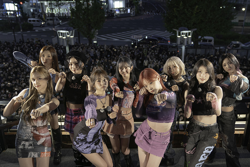 Kep1er、渋谷・新宿にサプライズ登場！ 集まった4,000人のファンと新曲「Grand Prix」ダンスチャレンジ！  
