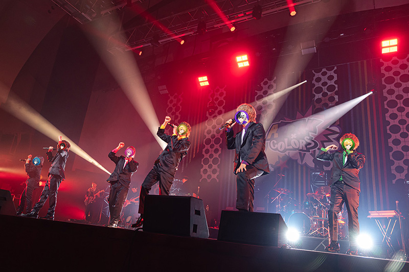 AMPTAK COLORS 1st 全員セット☆ AMPTAKxCOLORS 1st シングル『RAINBOWxPATROL』 Zepp Haneda