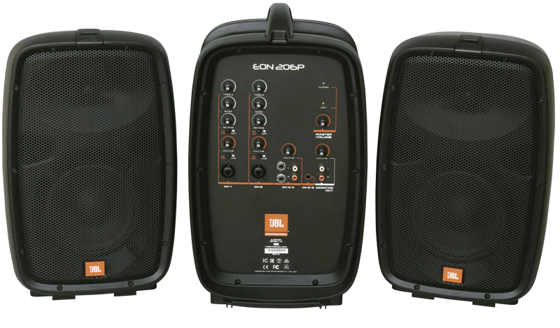 小規模イベントやストリートライブに最適なPAシステム JBL PROFESSIONAL EON206P｜TuneGate.me