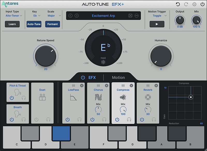 ディリゲント、Antares 「Auto-Tune EFX+ 10」をリリース！