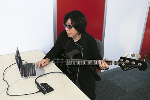 ズームGCE-3の音質を、ミオヤマザキのtakaとザ・ピロウズの真鍋