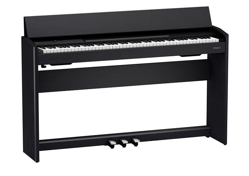 ローランド、スタイリッシュなデザインで、高品位な音と鍵盤を備えた本格派のデジタルピアノ「F701」をリリース！