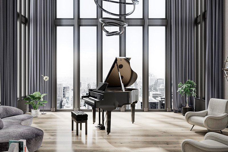 ローランド、レストランやホテルなどのラグジュアリーな空間、リビングに映えるデジタル・グランドピアノ3モデルをリリース！