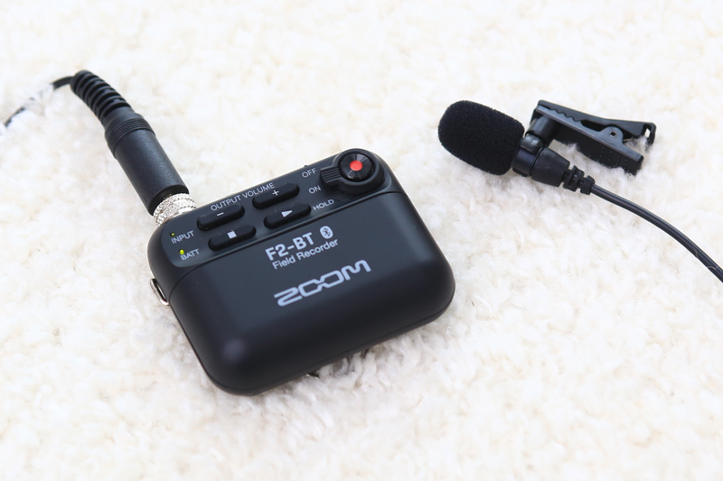 32bitフロート録音対応】今話題のZOOMフィールドレコーダー「F2