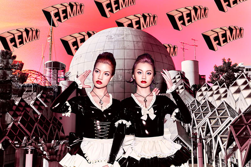 マネキンデュオ「FEMM」の新曲MVが、MTV推薦の“MTV「buzz clip」”に選出！