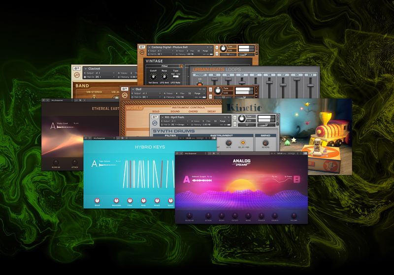 what instuments come in komplete 11 select