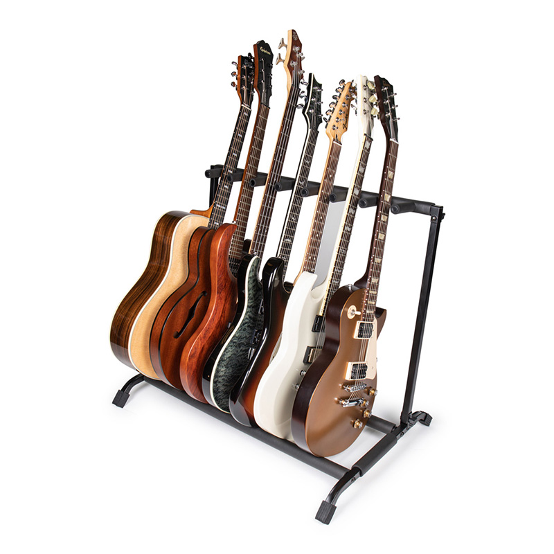 キョーリツコーポレーションから７本収納モデルのギタースタンドGator Frameworks「Rok-It Collapsible 7 Guitar Rack」がリリースされた。