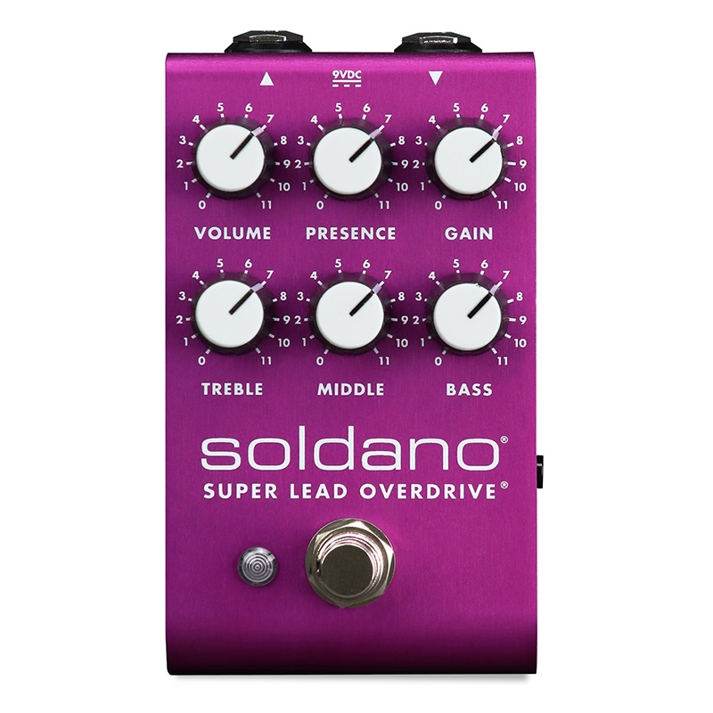 モリダイラ楽器からソルダーノ「SLO Pedal」の限定色バージョンがリリースされた。