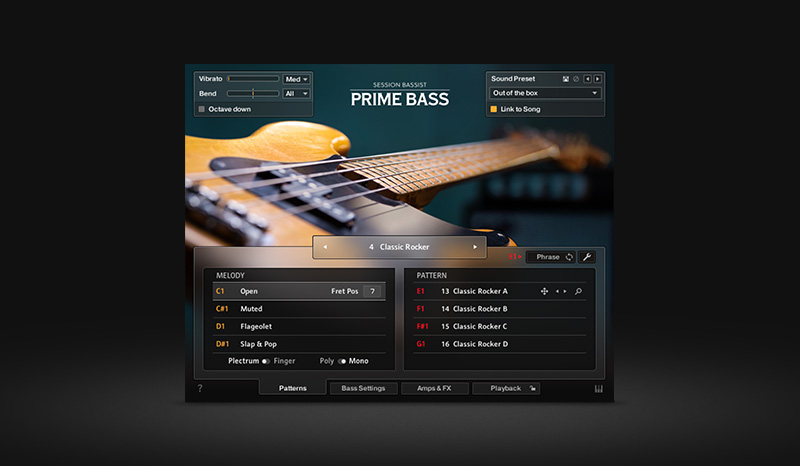 Native Instruments「SESSION BASSIST — PRIME BASS」