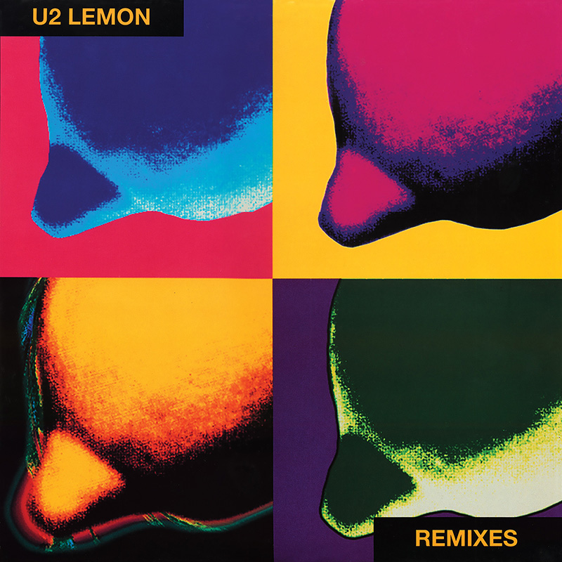 U2、『ZOOROPA』30周年を祝してシングル「レモン」のリミックスEPが配信リリース、初めてストリーミングが可能に。
