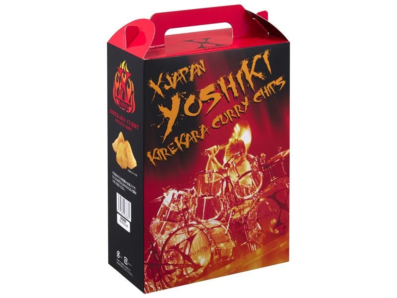 X JAPANのツアーグッズが即完売！特に『YOSHIKI伝説 キレ辛カレーチップス』が人気