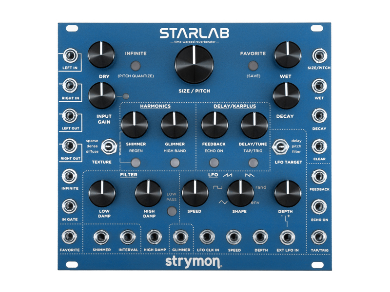 オールアクセスインターナショナル、Strymon「STARLAB」をリリース！（次元を超えたモジュラーモンスター）