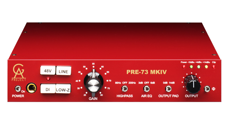 アンブレラカンパニーからクラシックNEVE1073の音質を高品位に再現したベストセラー、Golden Age Project『PRE-73 MKIV』がリリースされた。