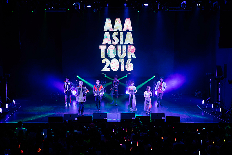 AAA、アジアツアースタート。秋の国内単独ドーム公演に向け本格加速！