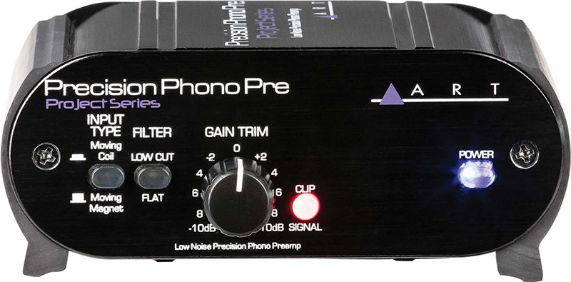 エレハモ、ART「Precision Phono Pre」をリリース！（フォノ・イコライザーを搭載していないレコード・プレーヤーをレコーディング・システム等に接続できる）