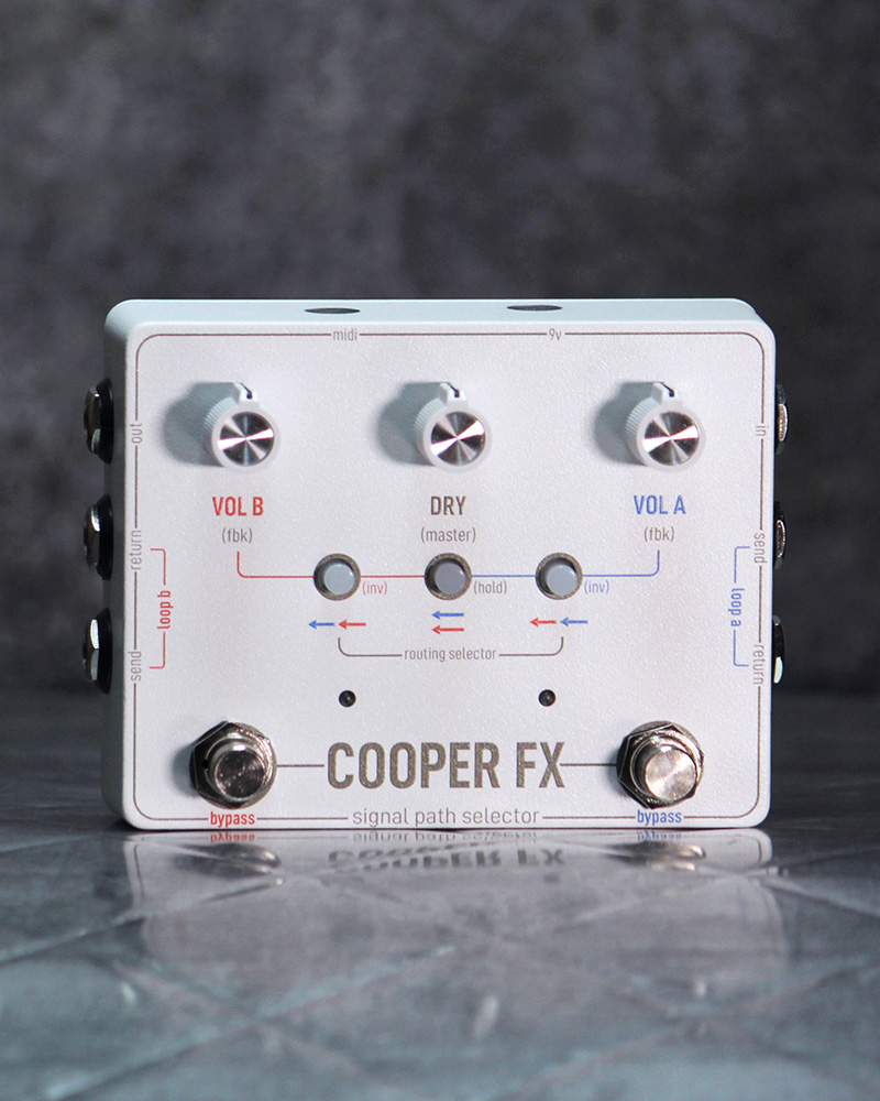 アンブレラカンパニー、Cooper FX「signal path selector」と「exp generator」をリリース！