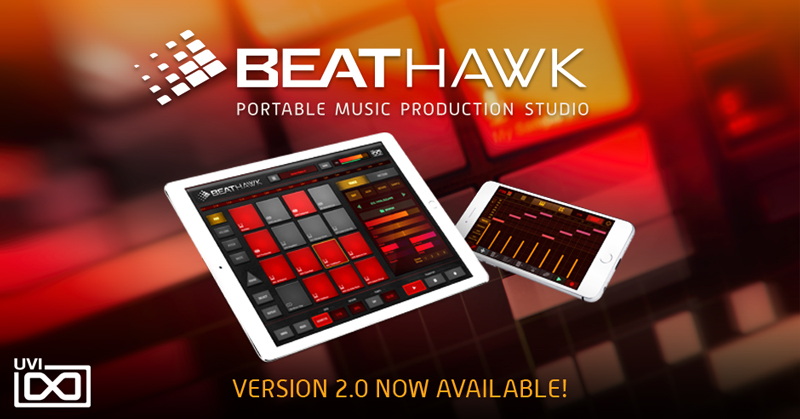 Uvi レイバーデーを記念してios音楽制作アプリbeathawkを無料配布 17年9月6日まで Tunegate Me