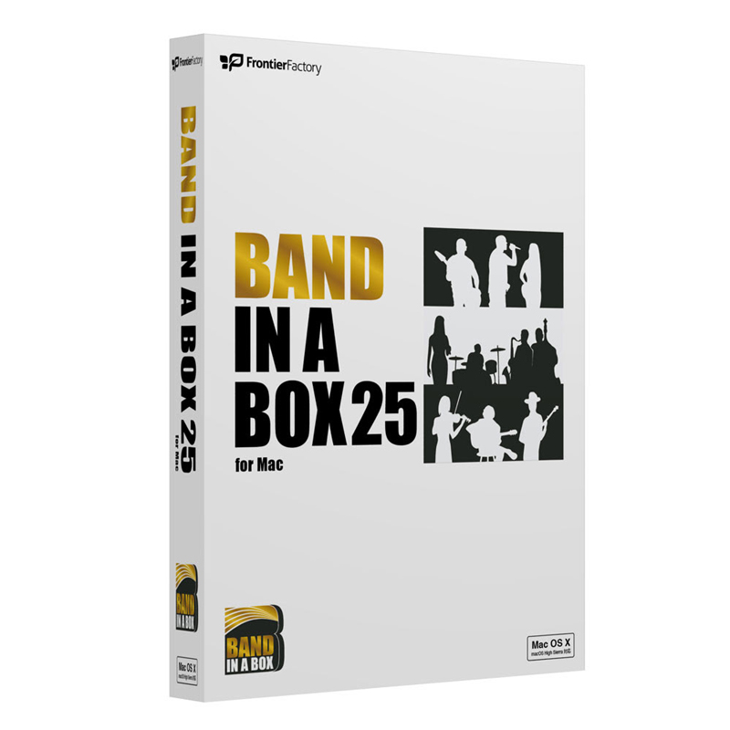 フロンティアファクトリー、「Band-in-a-Box 25 for Mac」をリリース！