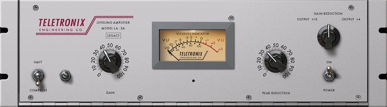 Teletronix LA-2A Classic Leveling Amplifier（Legacy）