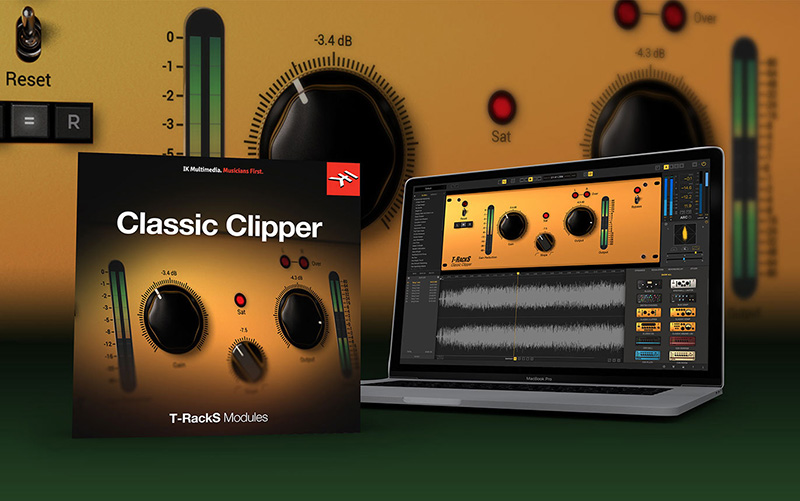IK Multimedia、ニュースレター（メールマガジン）ご登録の方に「T-RackS Classic Clipper（€49.99）」をプレゼント！（期間：2021年6月29日まで）