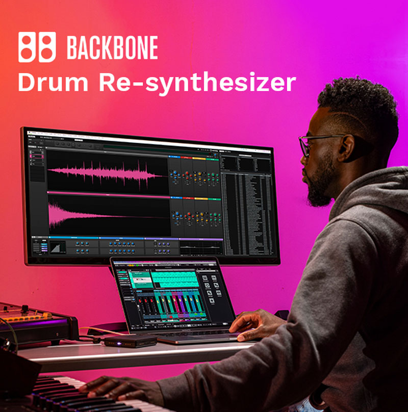 スタインバーグ、リシンセサイズ時代のドラムデザイナー「Backbone」をリリース！