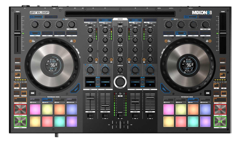 ディリゲントからReloopのDJコントローラー「Mixon 8 Pro」がリリースされた。