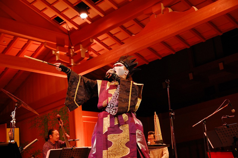 デーモン閣下「うただま プレミアムコンサート」ツアーを名古屋能楽堂で締めくくる