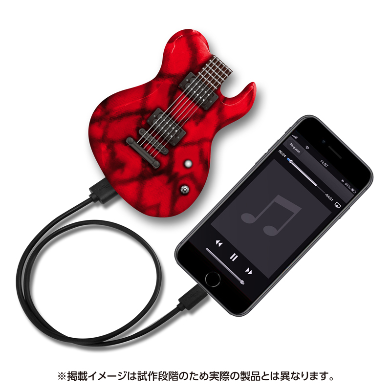 DIR EN GREY薫、Die、Toshiyaプロデュースのギター＆ベース型モバイルバッテリーチャージャーが発売！