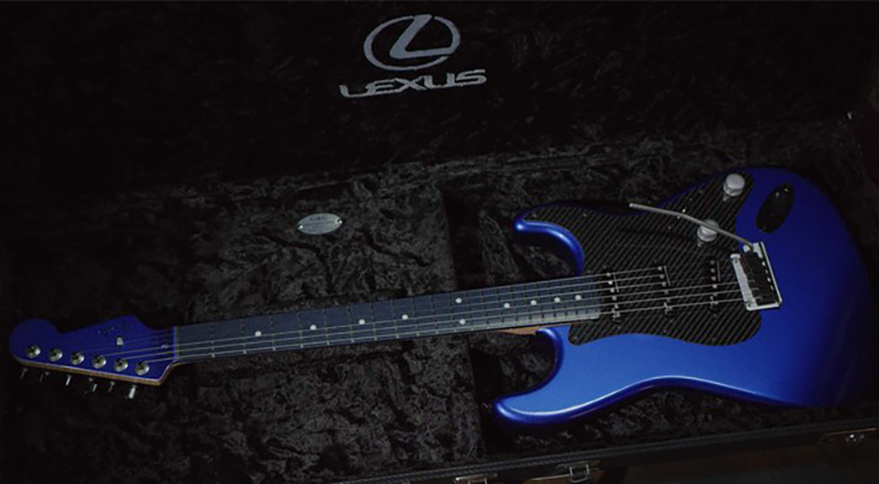 フェンダーミュージック、レクサスとフェンダーのコラボレーションギター『FENDER® LEXUS LC STRATOCASTER®』をリリース！
