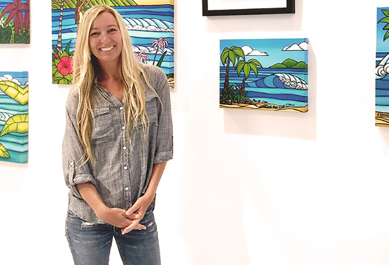 フェンダーミュージック、ハワイを代表するサーフアーティスト“ヘザー・ブラウン”のオリジナルアートをまとったスペシャルギター「ART