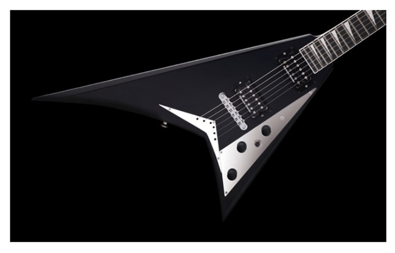 MJ Series Rhoads RRT, Ebony Fingerboard, Gloss Black