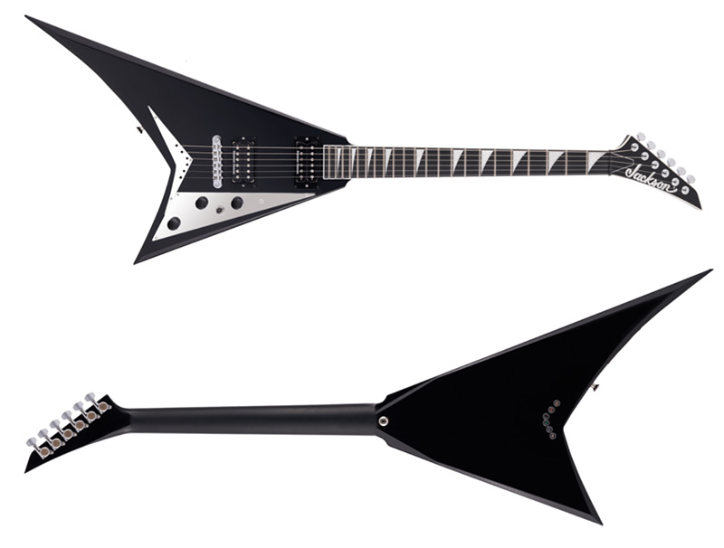 MJ Series Rhoads RRT, Ebony Fingerboard, Gloss Black