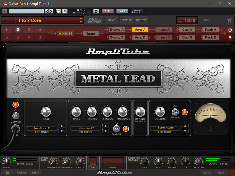 「Amplitube Metal」