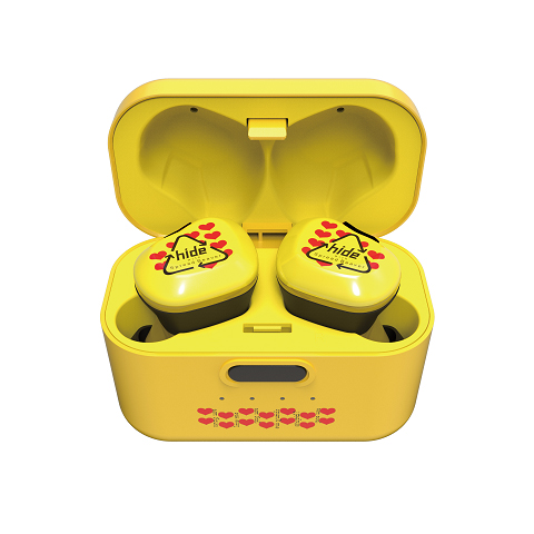 hideの完全オリジナルワイヤレスイヤホンが、12月8日（日）に