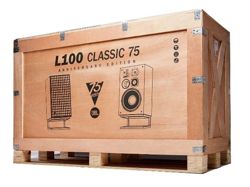 ハーマンインターナショナル、L100 Classicのリミテッド・エディション「L100 Classic 75」全世界750セット限定発売！