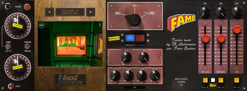 IK Multimedia「T-RackS FAME Studio Reverb」