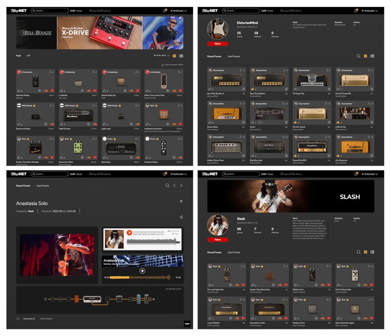 IK Multimedia「ToneNET for AmpliTube 5」