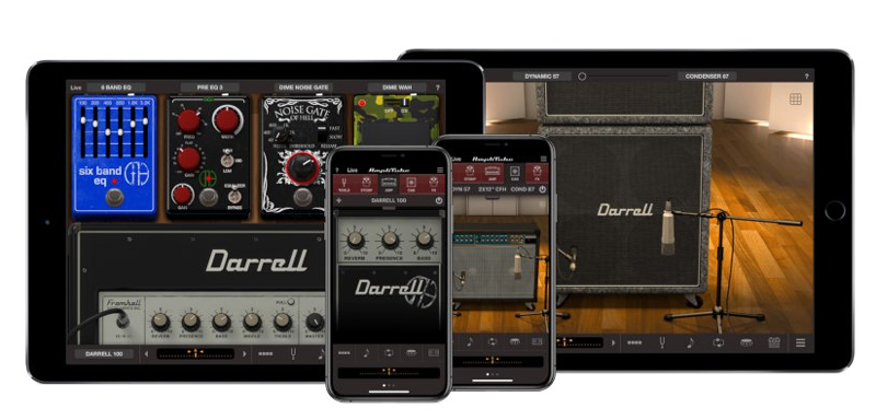 IK Multimedia、ダイムバック・ダレル（パンテラのギタリスト）をフィーチャーした「Dimebag Darrell CFH Collection」のAmpliTube iPhone、iPad版をリリース！