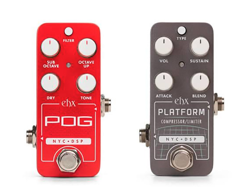 キョーリツコーポレーションからelectro-harmonix「Pico POG」と「Pico Platform」がリリースされた。