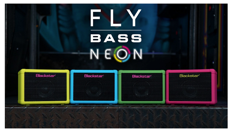 コルグ、Blackstar「FLY 3 BASS NEON」シリーズをリリース！