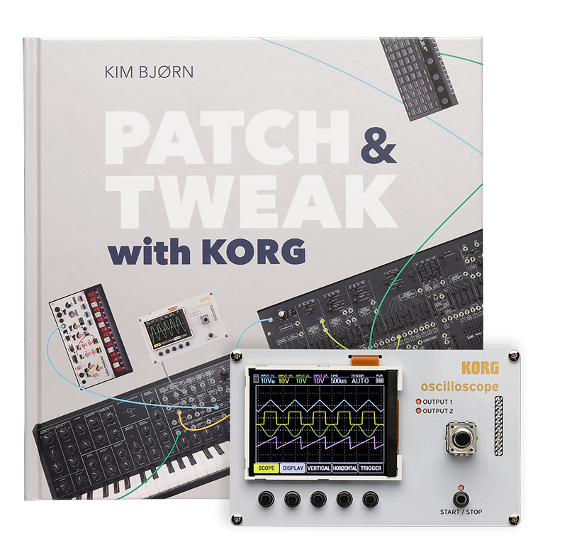 コルグ、「NTS-2 oscilloscope kit + PATCH & TWEAK with KORG」バンドルをリリース！（シンセの可能性が広がるパワフルなパッケージ）