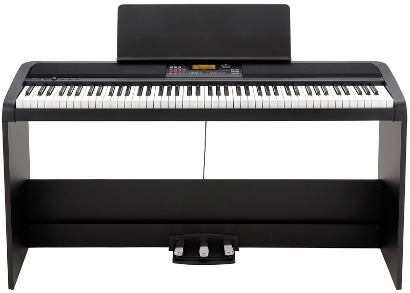 コルグ、弾くことが楽しい自動伴奏付きホーム・ピアノ「XE20」と、専用スタンド＆3本ペダル・ユニットのセット「XE20SP」をリリース！