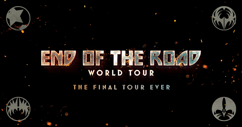 KISS来日決定か！？「END OF THE ROAD WORLD TOUR」と記された日本特設サイトがオープン！