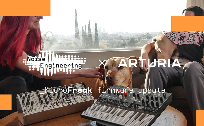 Arturia、人気シンセ「MicroFreak」の最新ファームウェア・アップデートV3をリリース！（Noise Engineeringとコラボレーション）