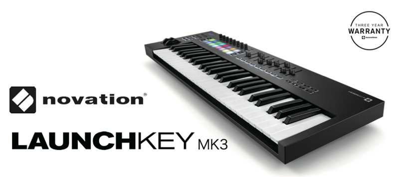 キョーリツコーポレーション、Novation「LAUNCHKEY MK3」シリーズをリリース！