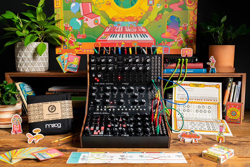 コルグ、オールインワン・アナログ・シンセサイザー・キット「Moog Sound Studio: Mother-32 & DFAM &  Subharmonicon」をリリース！｜TuneGate.me