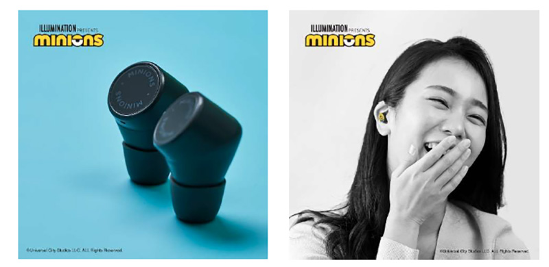 IRIVER×ミニオンズ、ミニオンズとのコラボシリーズ第3弾モデル Bluetoothイヤホン『MINIONS WIRELESS EARBUDS』発表！